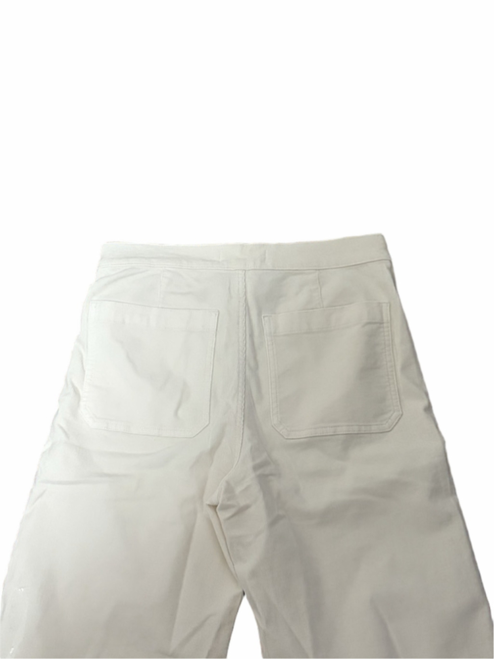 NWT Madewell The Wide-Leg Pant in Corduroy in white size 27 - Picture 6 of 10